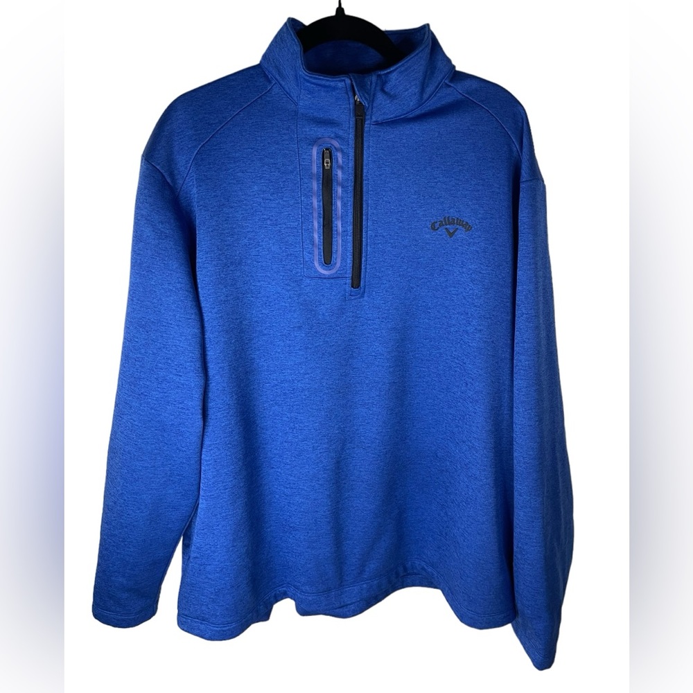 Callaway‎ Men's Quarter Zip Fleece Pullover XL.